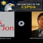 Sheriff Mack and Jon (TalkWithJon.show on KTALK in Salt Lake City).
