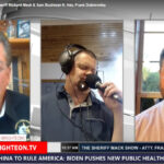 Sheriff Mack, Sam Bushman, and Attorney Frank Dobrovolny.