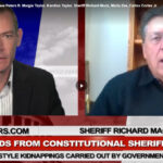Sheriff Mack with Stew Peters.