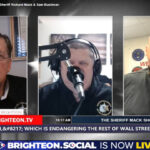 Lewis County, NY, Sheriff Michael Carpinelli, Sheriff Mack, and Sam Bushman.