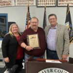 Sheriff Mack-Sheriff Cameron Noel Received the CSPOA Lifetime Achievement Award