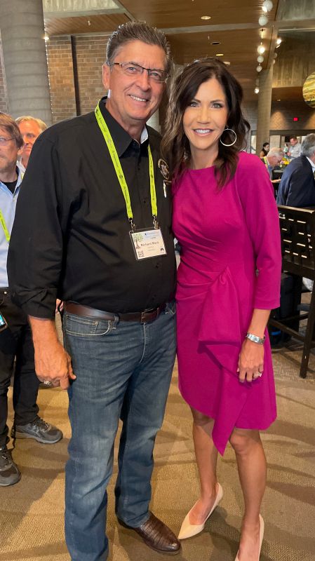Sheriff Mack and South Dakota Governor Kristi Noem
