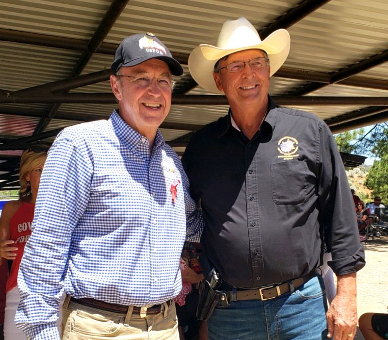 Matt Salmon, Arizona Gubernatorial Candidate and longtime friend of Sheriff Mack. Sheriff Mack is endorsing Matt Salmon for Governor.