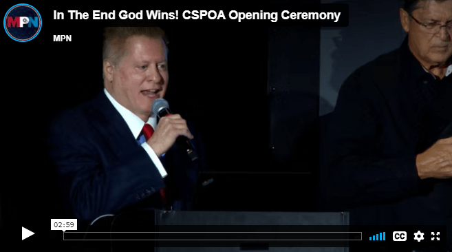 CSPOA Opening ceremony