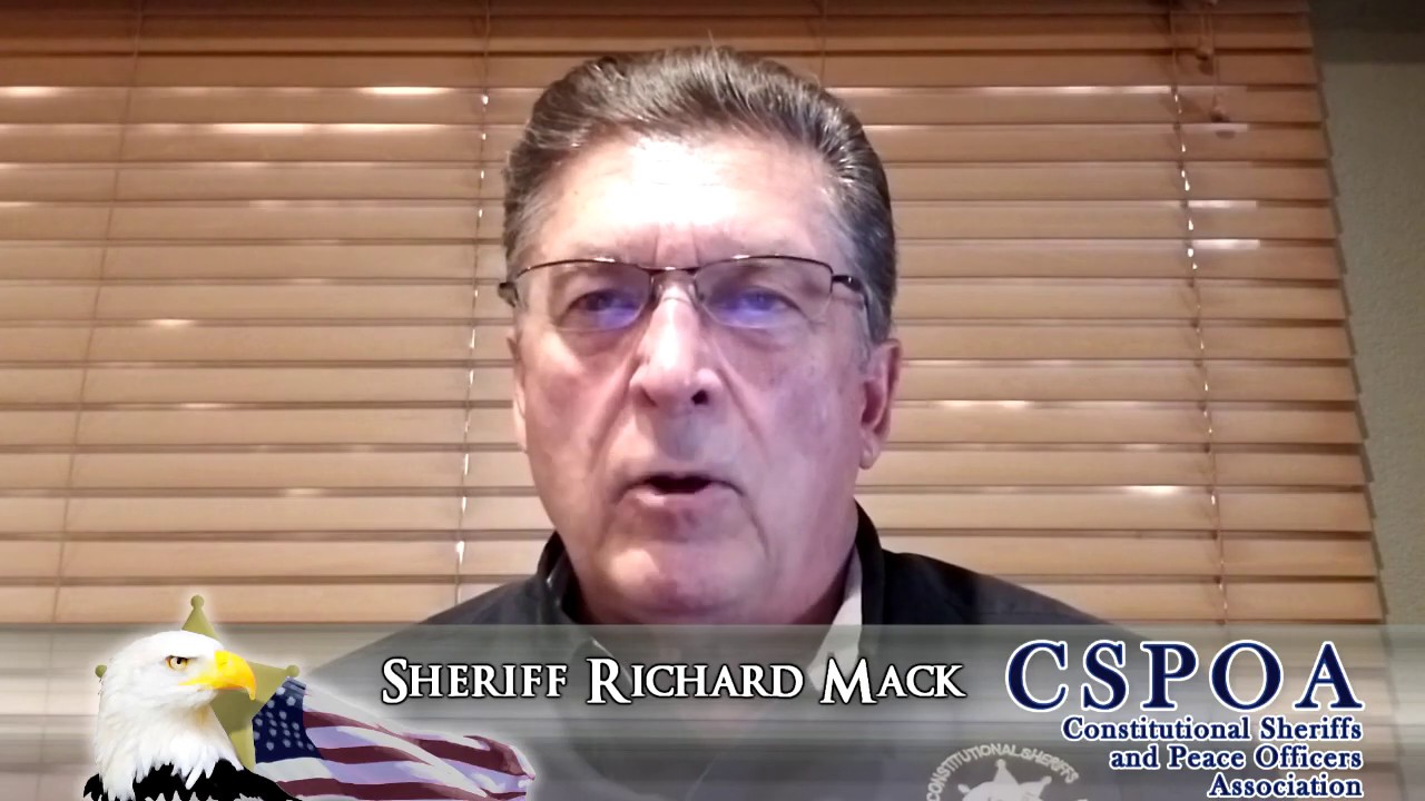 Sheriff Mack and the CSPOA oppose violence by police and protestors